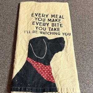 Primitives by Kathy Dish Dog Towel